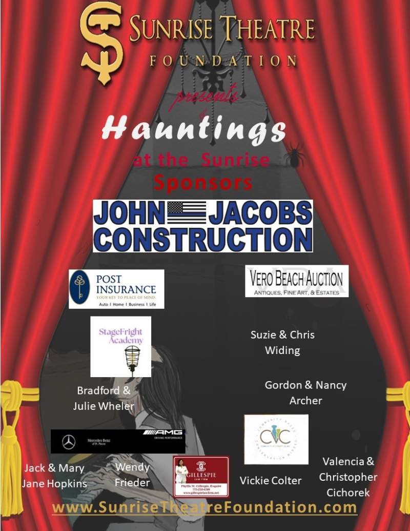 Haunting at the Sunrise 2023 sponsors