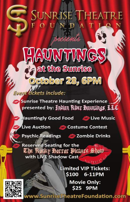 The Hauntings at the Sunrise October 28th