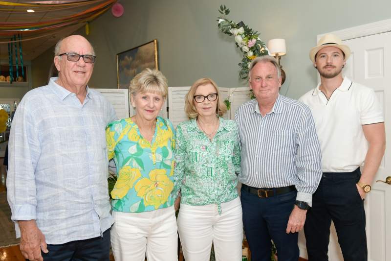 John & Dana Langel, Donna & Henry and Justin Sapp