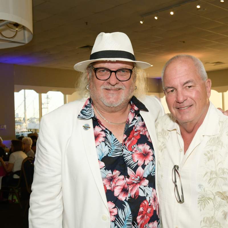 Chris Cichorek and FP City Commissioner Michael Broderick