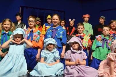 Children performing 